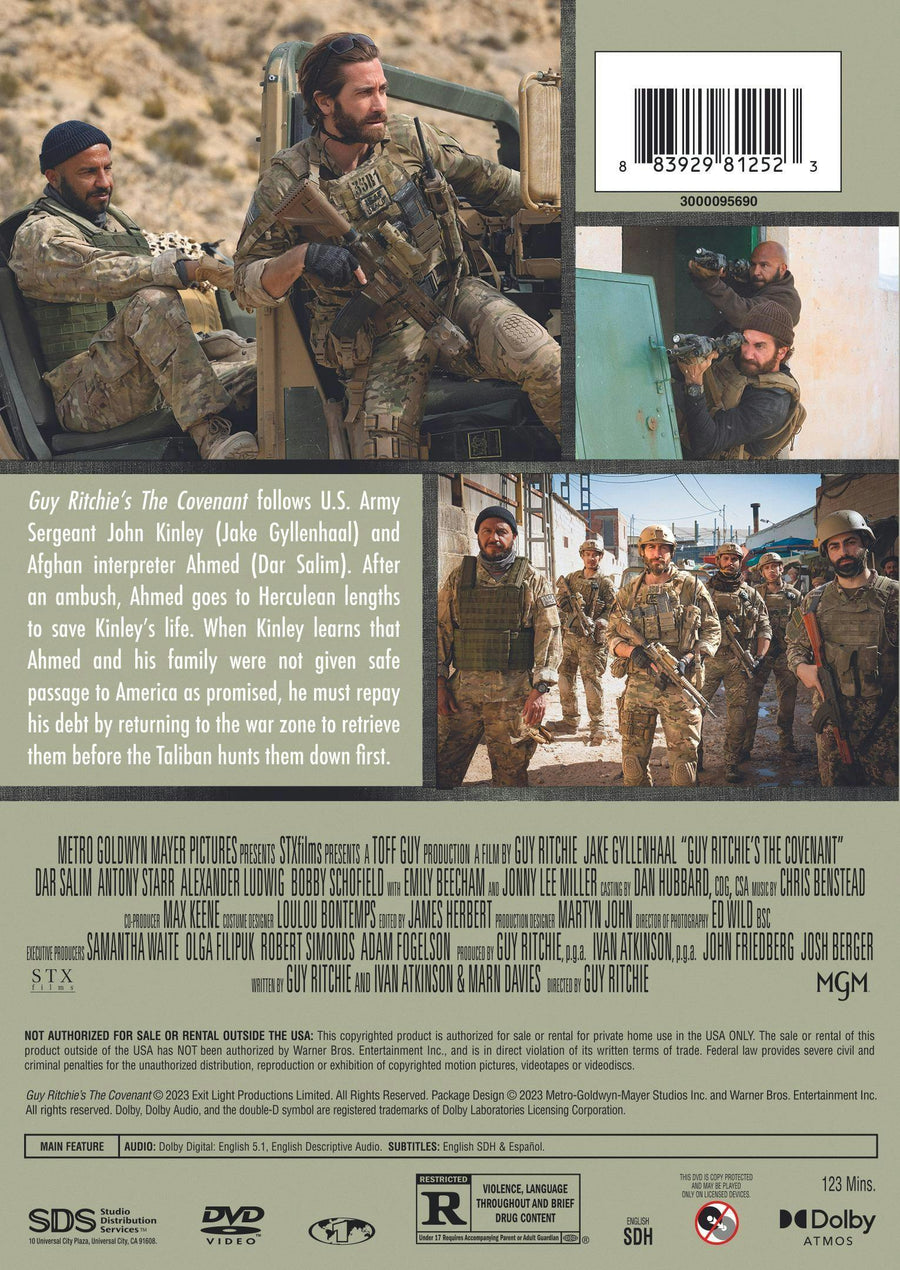 Guy Ritchie's The Covenant [DVD]