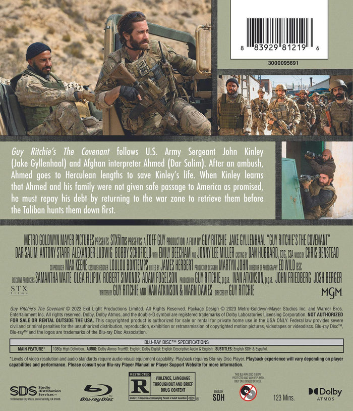 Guy Ritchie's The Covenant (Blu-ray) [Blu-ray]