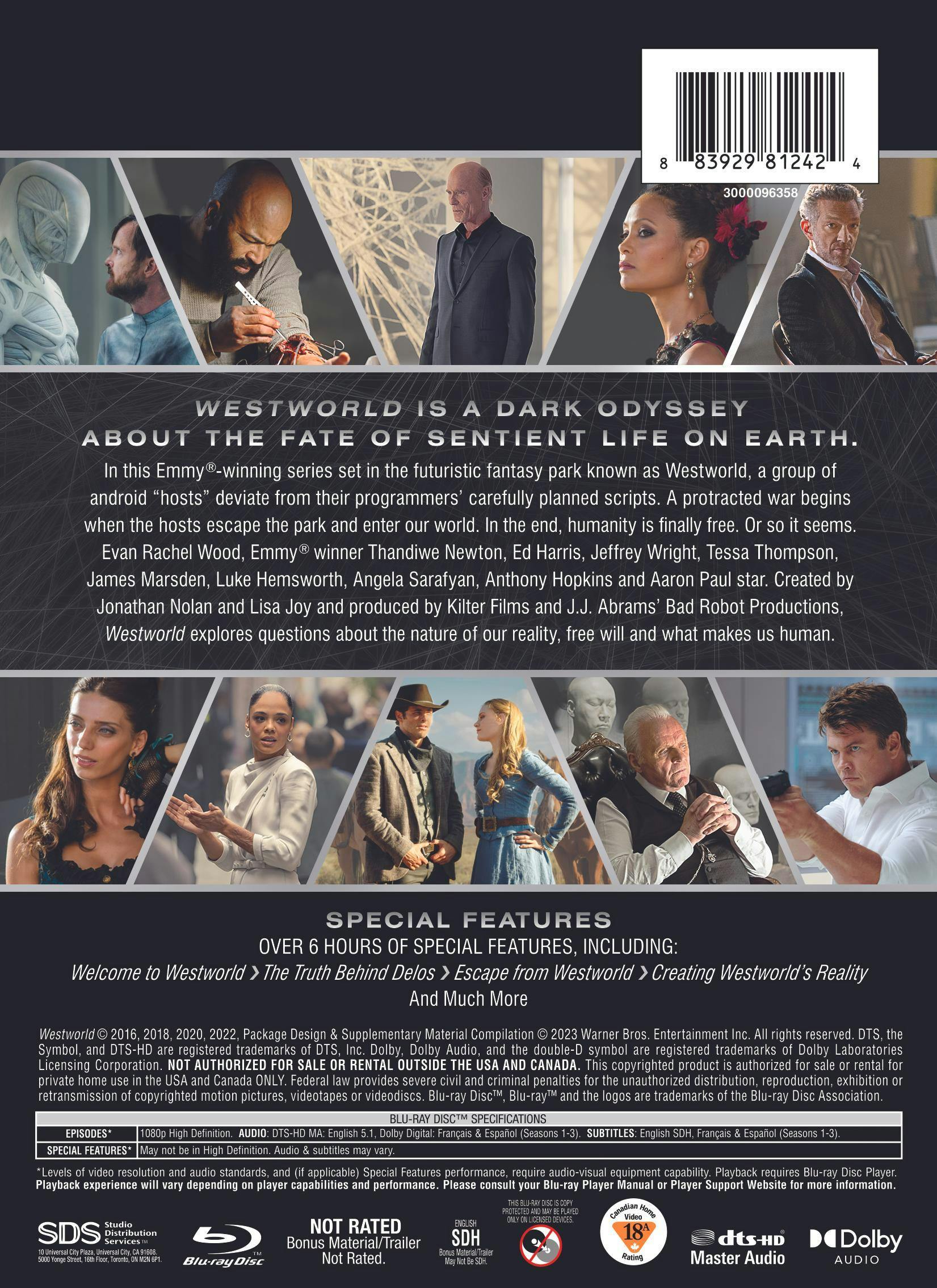Westworld: The Complete Series (Box Set) [Blu-ray] – GRUV