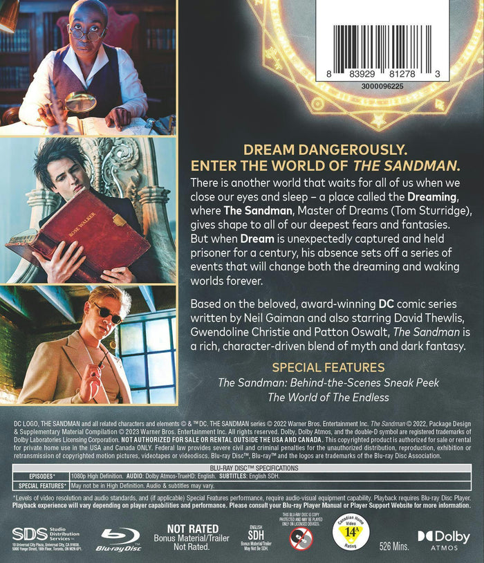 The Sandman: The Complete First Season [Blu-ray]