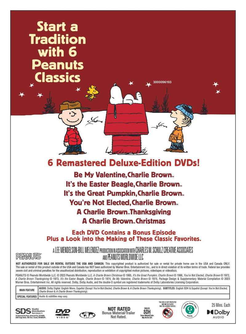 Peanuts Deluxe Collection (Repackaged 2023) (Box Set) [DVD]