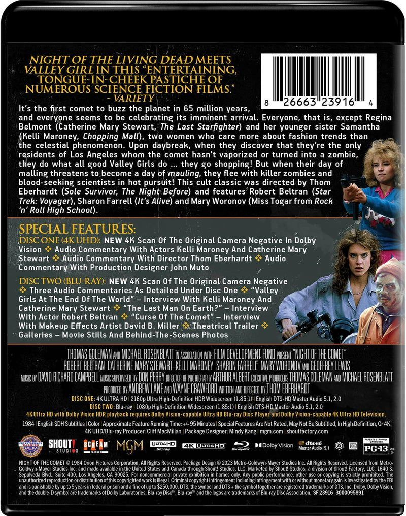 Night Of The Comet [Collector's Edition] [UHD]