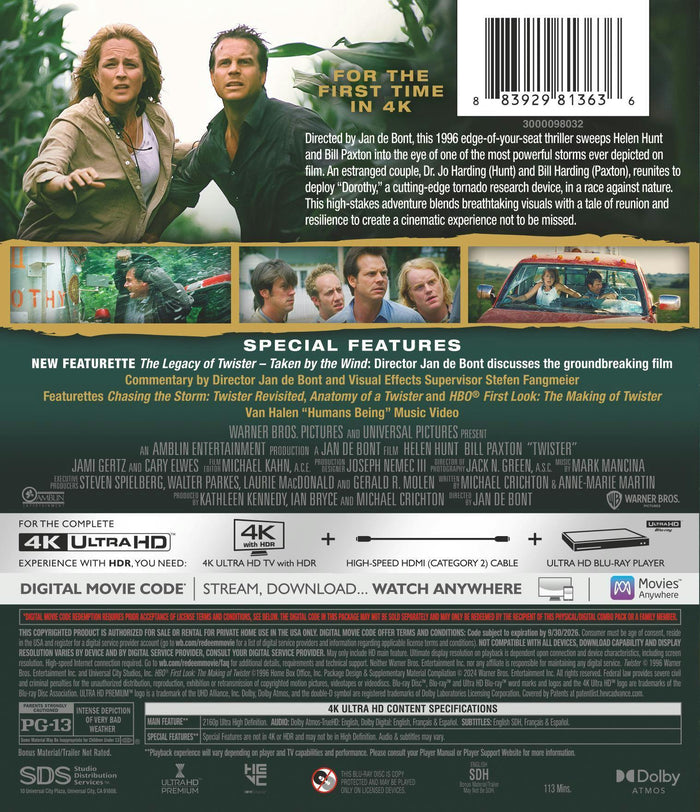 Twister (4K Ultra HD) [UHD]