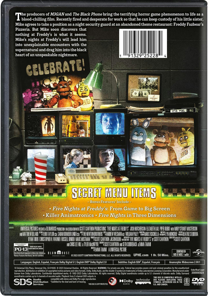 Five Nights at Freddy's [DVD]
