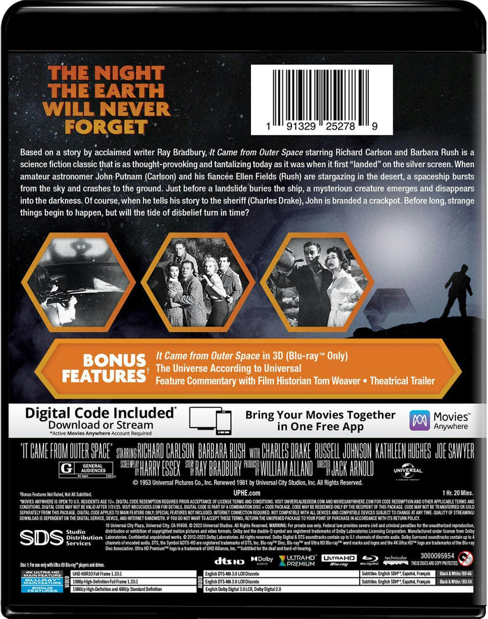 It Came from Outer Space (4K Ultra HD + Blu-ray) [UHD]