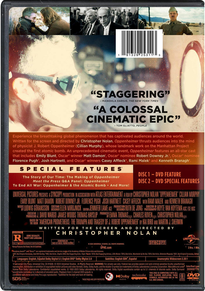 Oppenheimer (with Bonus DVD) [DVD]