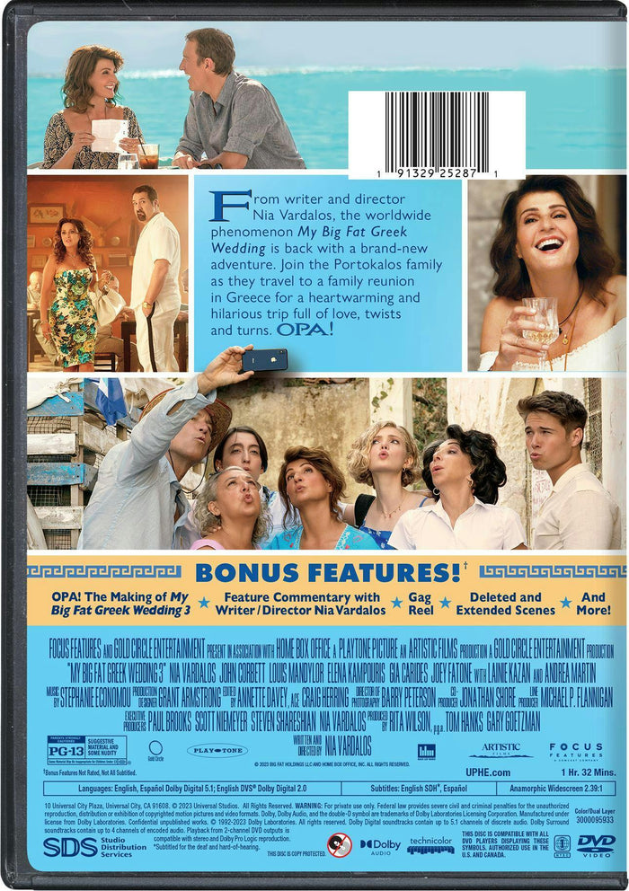 My Big Fat Greek Wedding 3 [DVD]