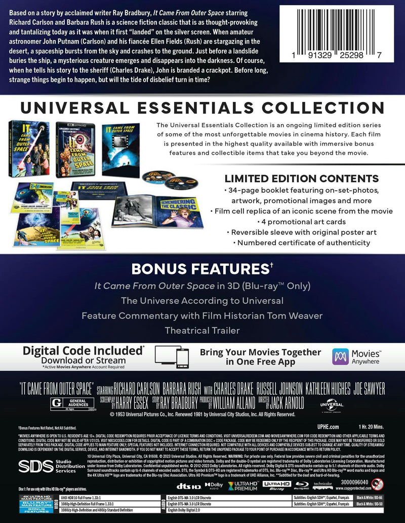 It Came from Outer Space (4K Ultra HD + Blu-ray) [UHD]