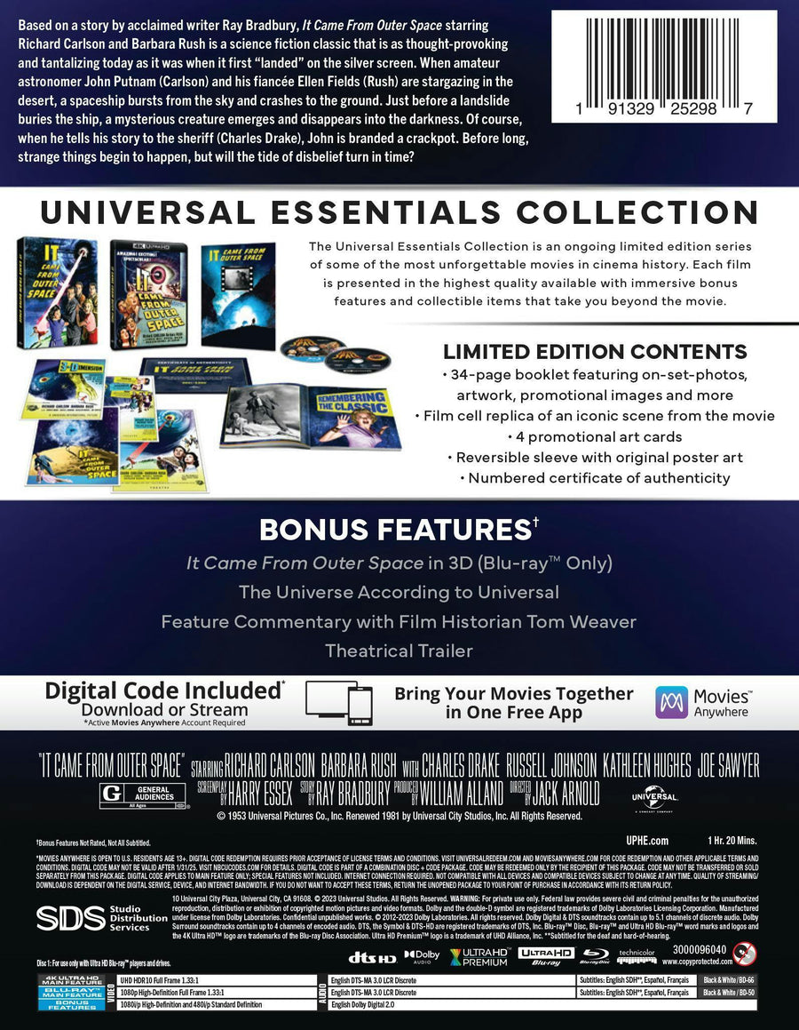 It Came from Outer Space (4K Ultra HD + Blu-ray) [UHD]