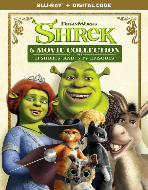 Shrek 6-Movie Collection (Box Set) [Blu-ray]