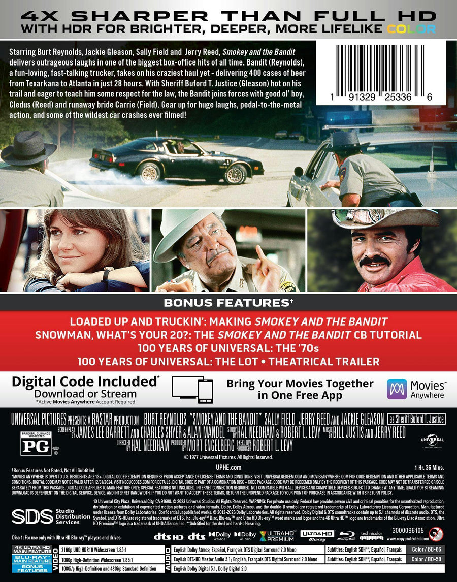 Smokey and the Bandit - Limited Edition Steelbook (4K Ultra HD + Blu-ray) [UHD]