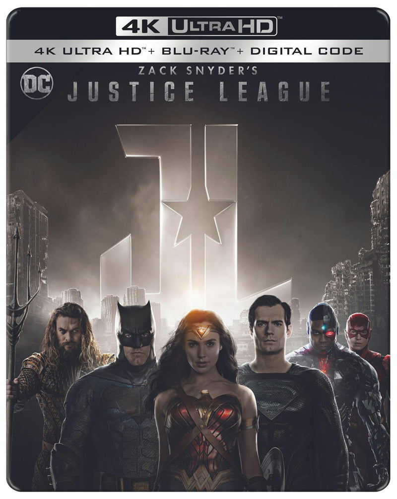 Zack Synder's Justice League - Steelbook (4K Ultra HD + Blu-ray) [UHD]