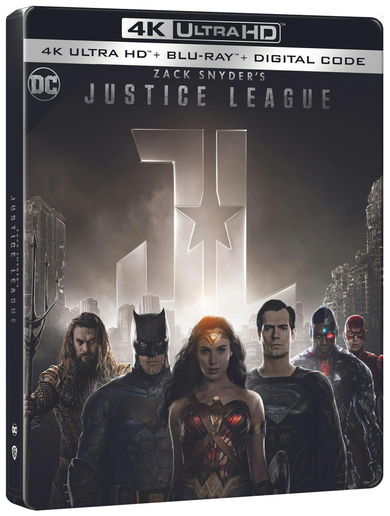 Zack Synder's Justice League - Steelbook (4K Ultra HD + Blu-ray) [UHD]