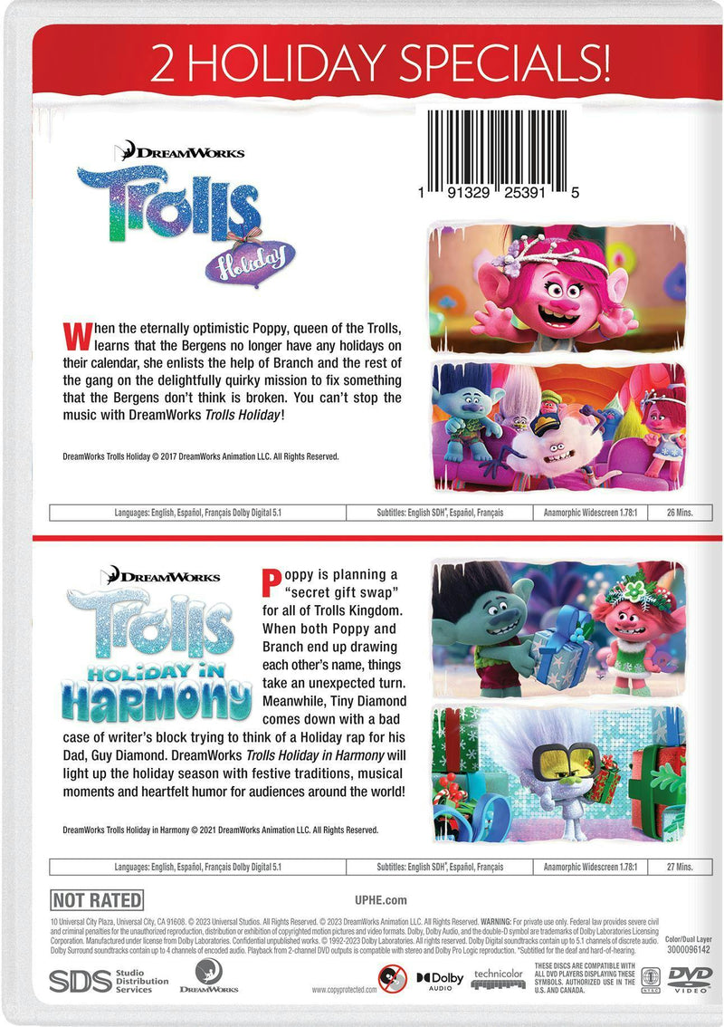 Trolls: Holiday/Trolls: Holiday in Harmony [DVD]