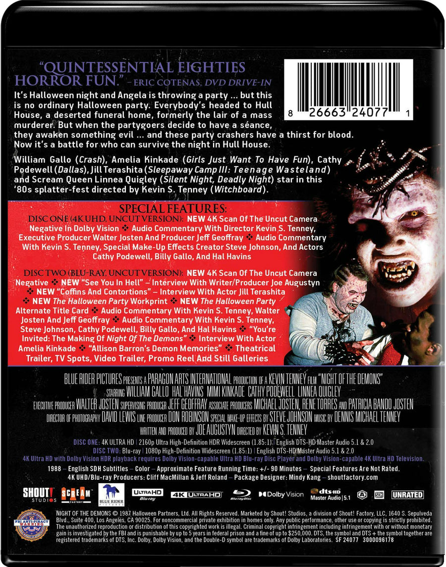 Night Of The Demons [Collector's Edition] [UHD]