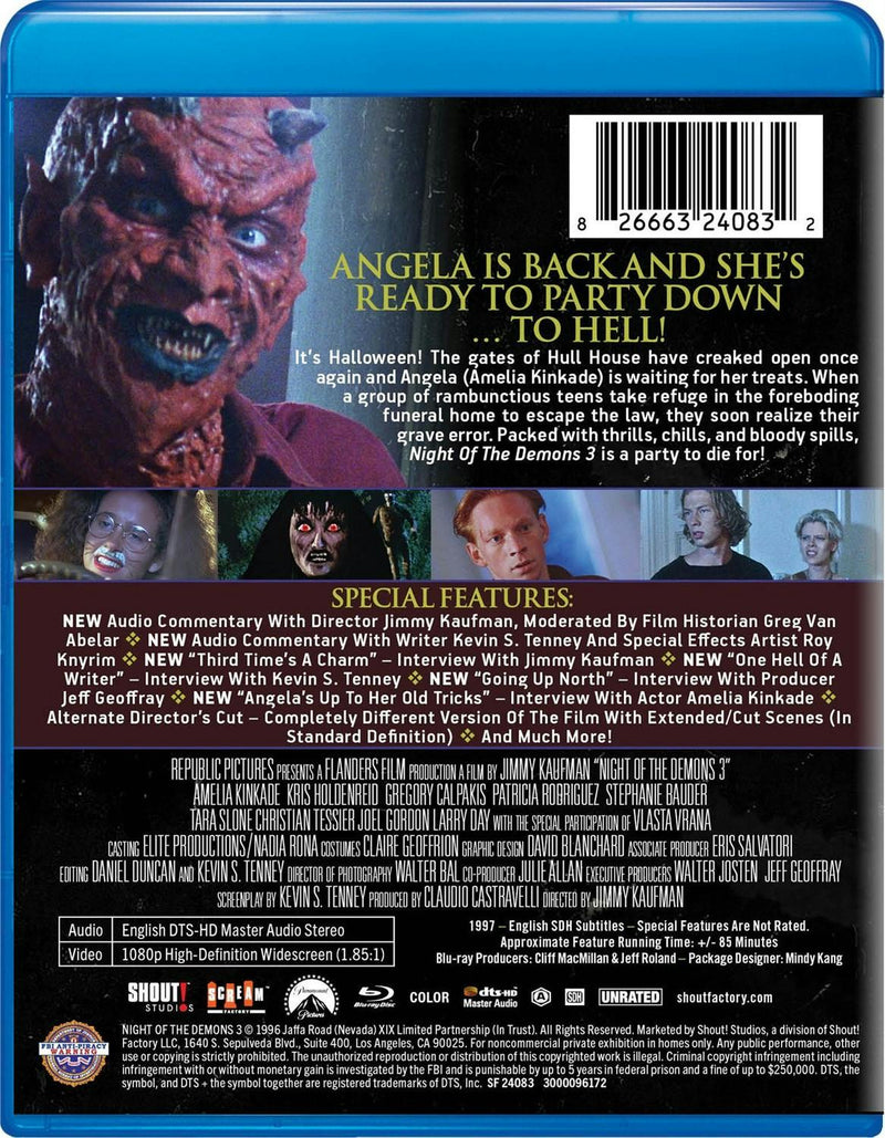 Night Of The Demons 3 [Collector's Edition] [Blu-ray]