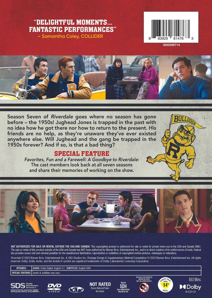 Riverdale: The Seventh & Final Season (Box Set) [DVD]