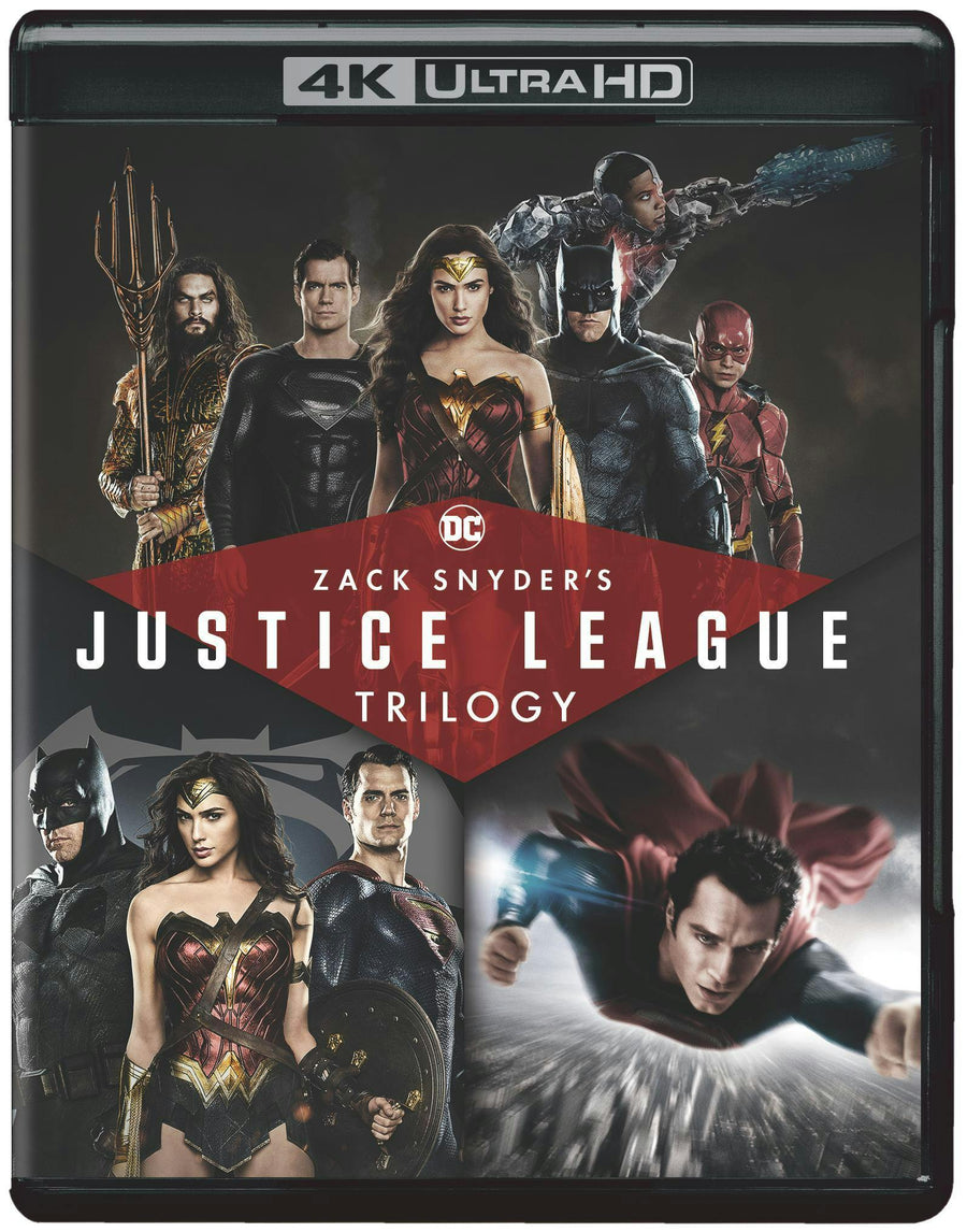Zack Snyder's Justice League Trilogy (4K Ultra HD + Blu-ray) [UHD]