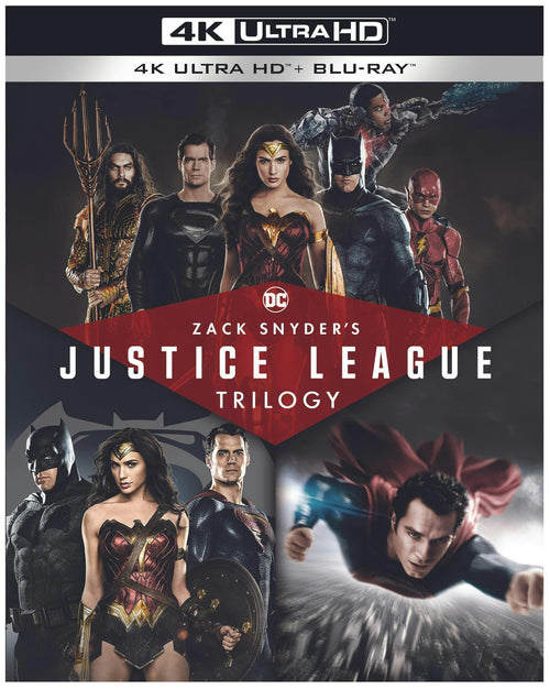 Zack Snyder's Justice League Trilogy (4K Ultra HD + Blu-ray) [UHD]