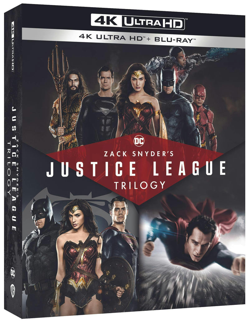 Zack Snyder's Justice League Trilogy (4K Ultra HD + Blu-ray) [UHD]