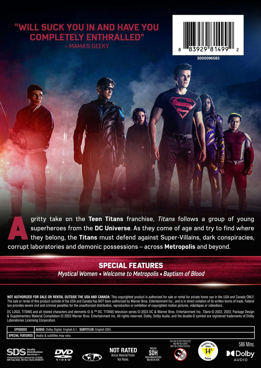 Titans: The Complete Fourth Season (Box Set) [DVD]