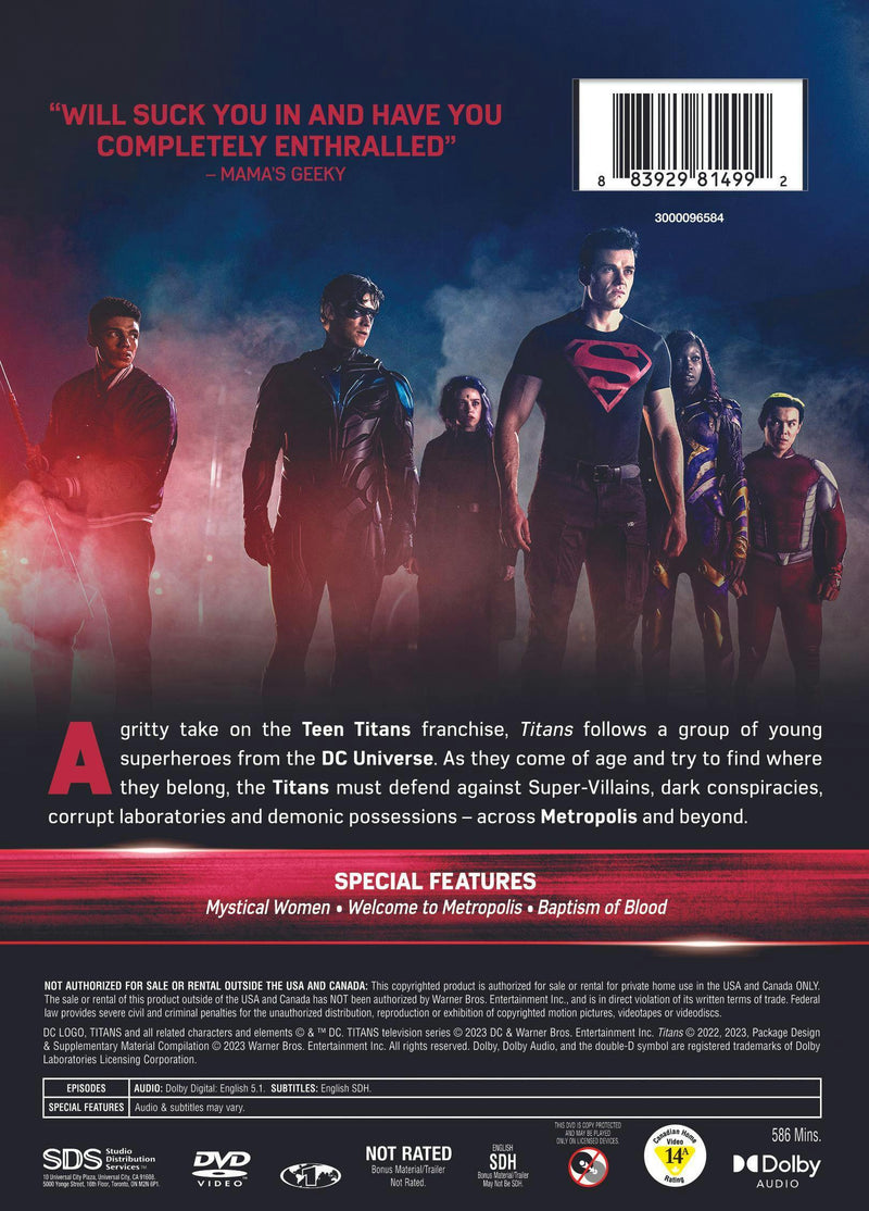 Titans: The Complete Fourth Season (Box Set) [DVD]