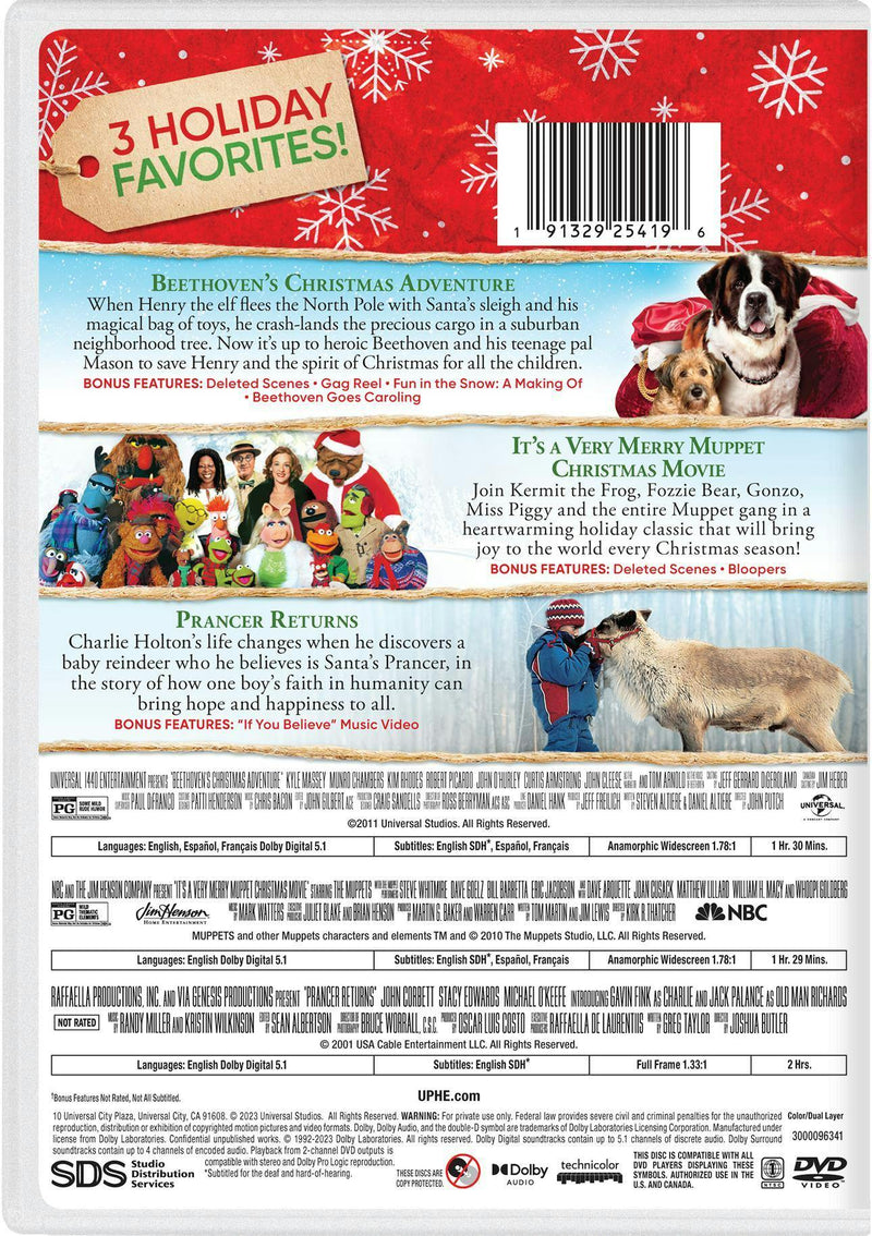 3-Movie Holiday Collection (Box Set) [DVD]