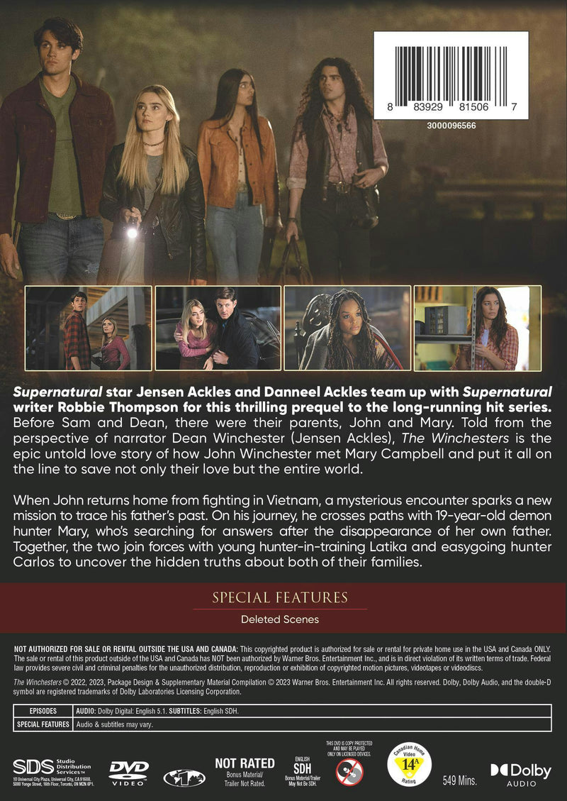 The Winchesters: The Complete First Season (Box Set) [DVD]