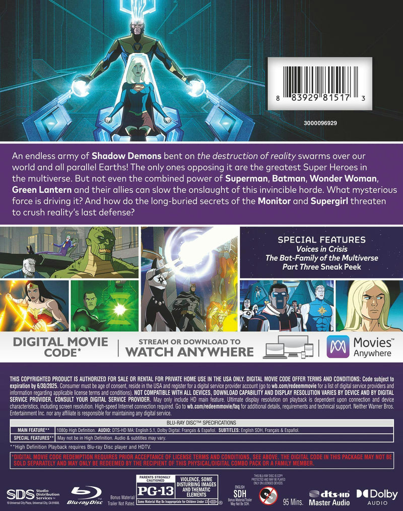 Justice League: Crisis on Infinite Earths: Part Two [Blu-ray]