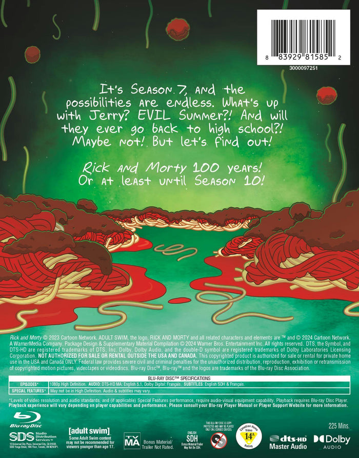Rick and Morty: Season 7 [Blu-ray]