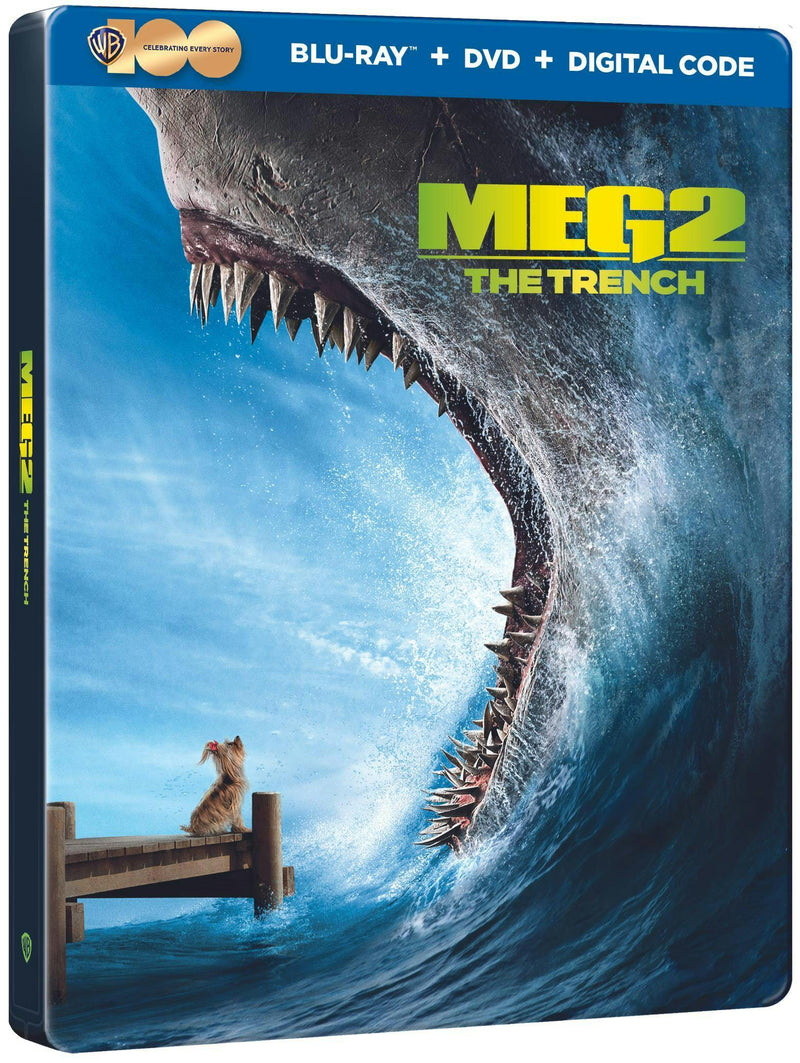 Meg 2: The Trench (Limited Edition Steelbook) [Blu-ray]