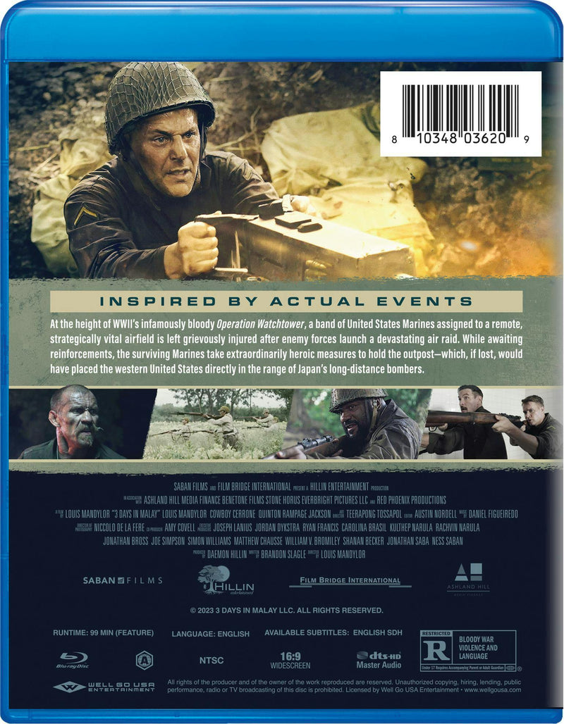 3 Days in Malay [Blu-ray]