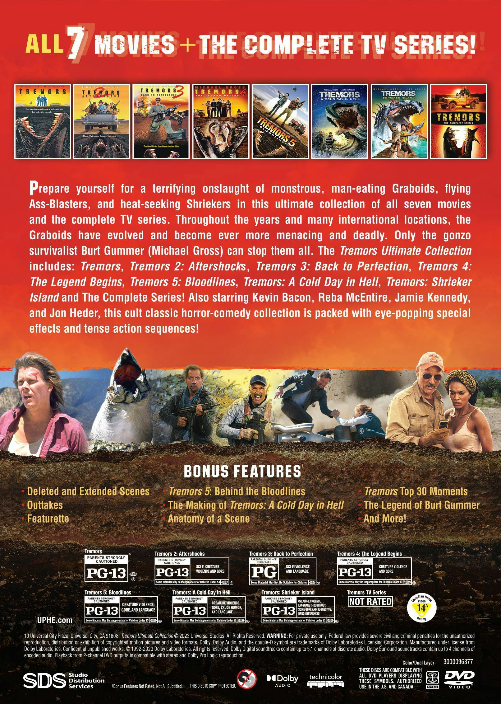 Tremors: The Ultimate Film and TV Collection (Box Set) [DVD