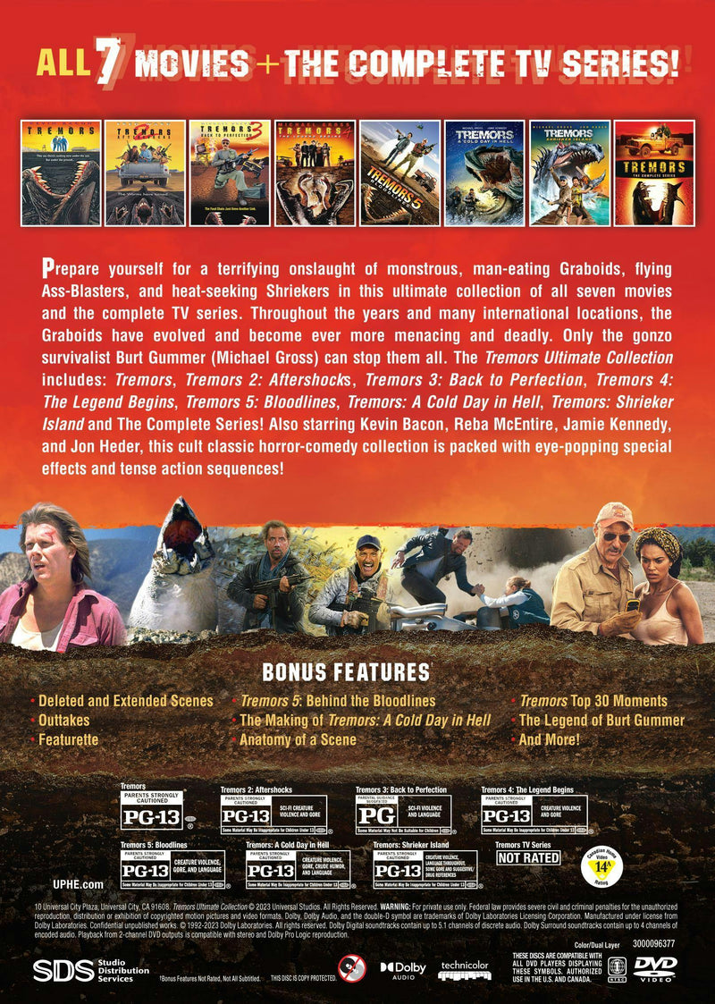 Tremors: The Ultimate Film and TV Collection (Box Set) [DVD]