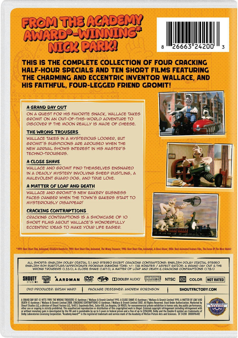 Wallace & Gromit: The Complete Cracking Collection [DVD]