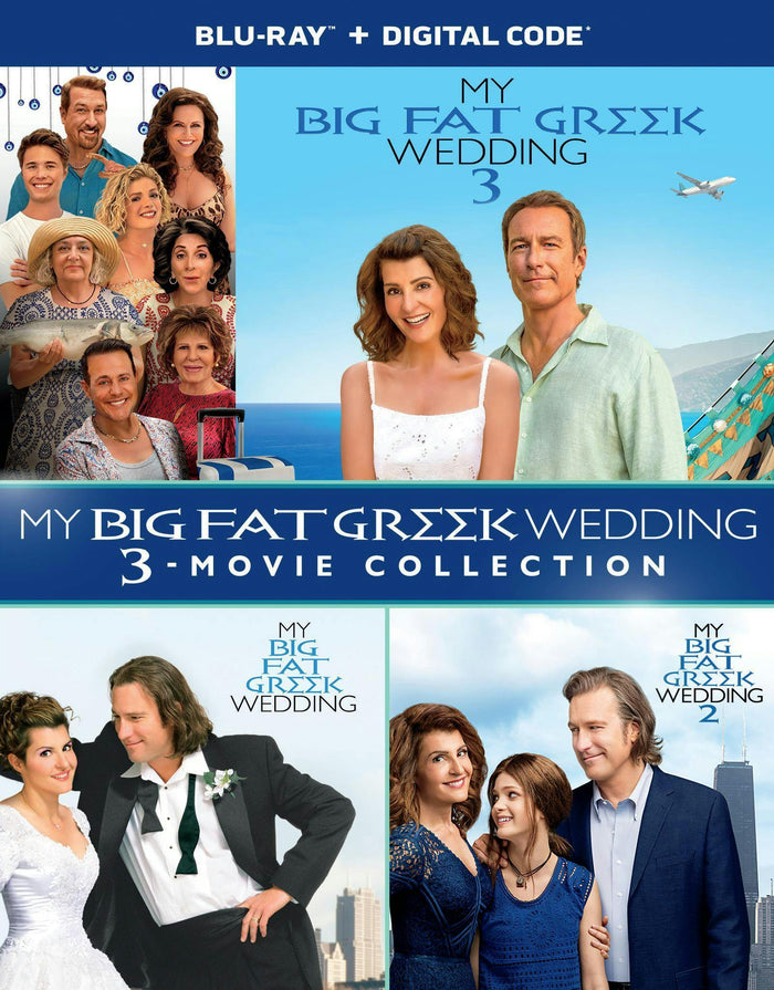 My Big Fat Greek Wedding 3-Film Collection (Box Set) [Blu-ray]