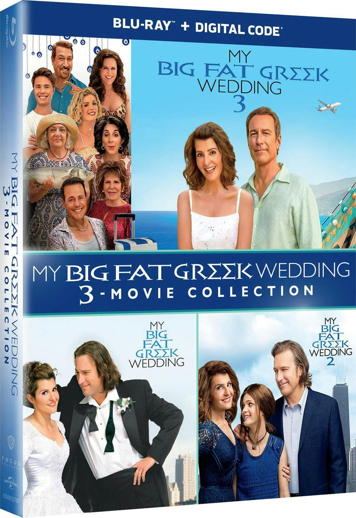 My Big Fat Greek Wedding 3-Film Collection (Box Set) [Blu-ray]