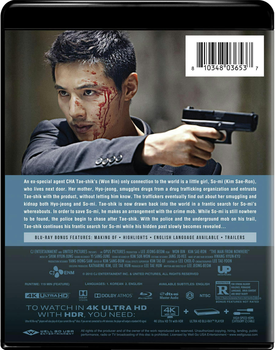The Man from Nowhere (4K Ultra HD + Blu-ray) [UHD]