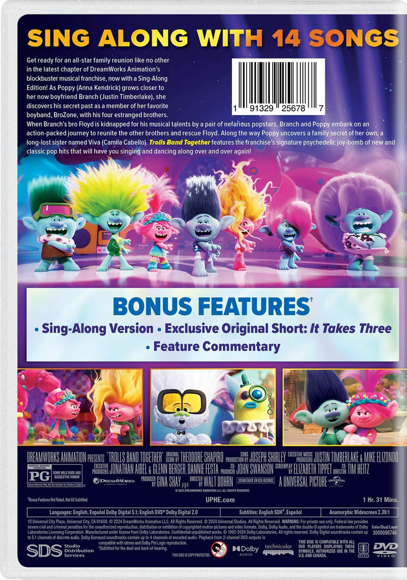 Trolls Band Together [DVD]