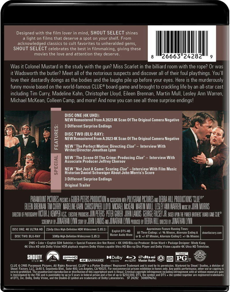 Clue [Collector's Edition] [UHD]