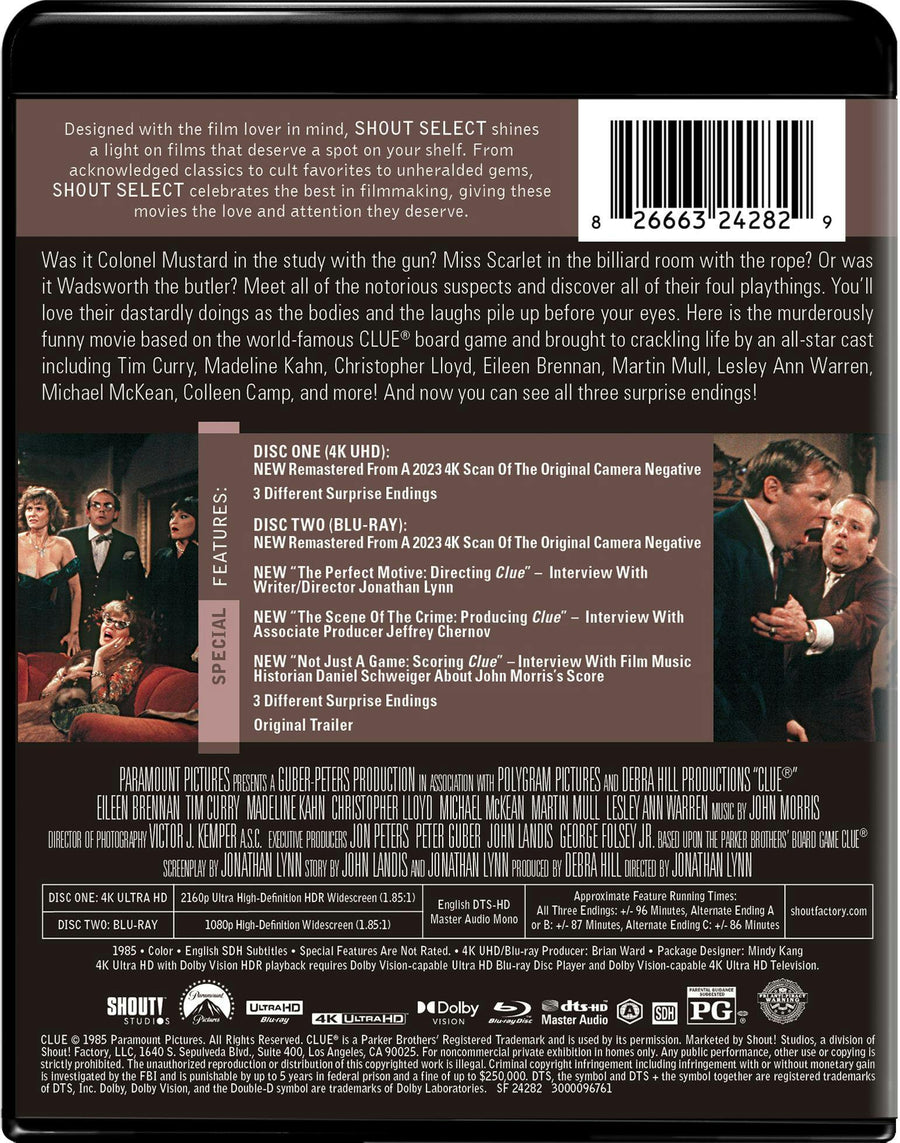 Clue [Collector's Edition] [UHD]