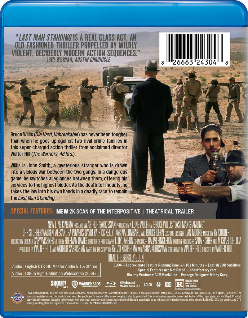 Last Man Standing [Blu-ray]