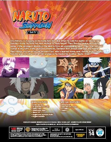 Naruto Shippuden Set 5 [Blu-ray]