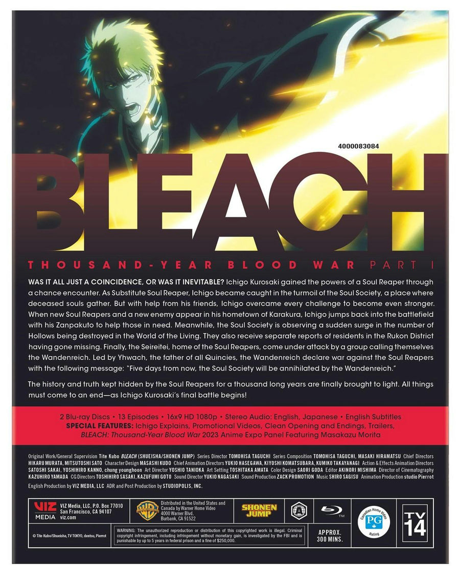 Bleach - Thousand-Year Blood War - Part 1 [Blu-ray]