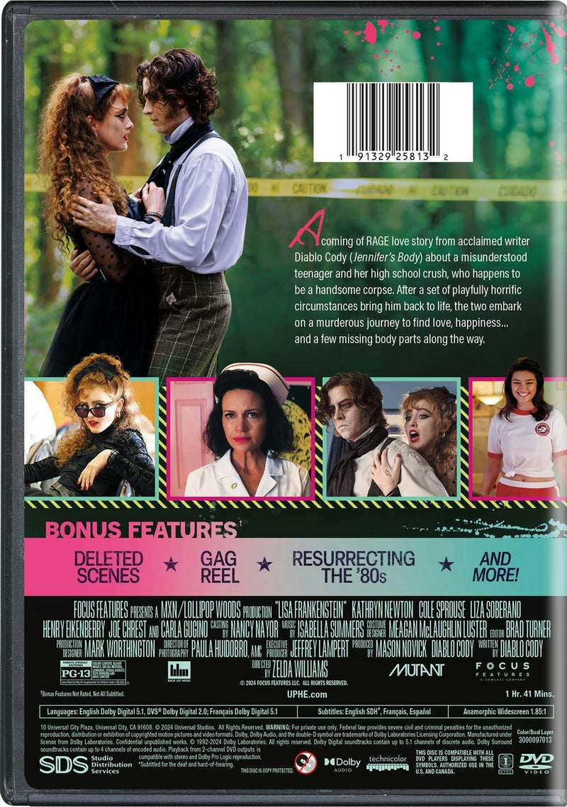Lisa Frankenstein [DVD]