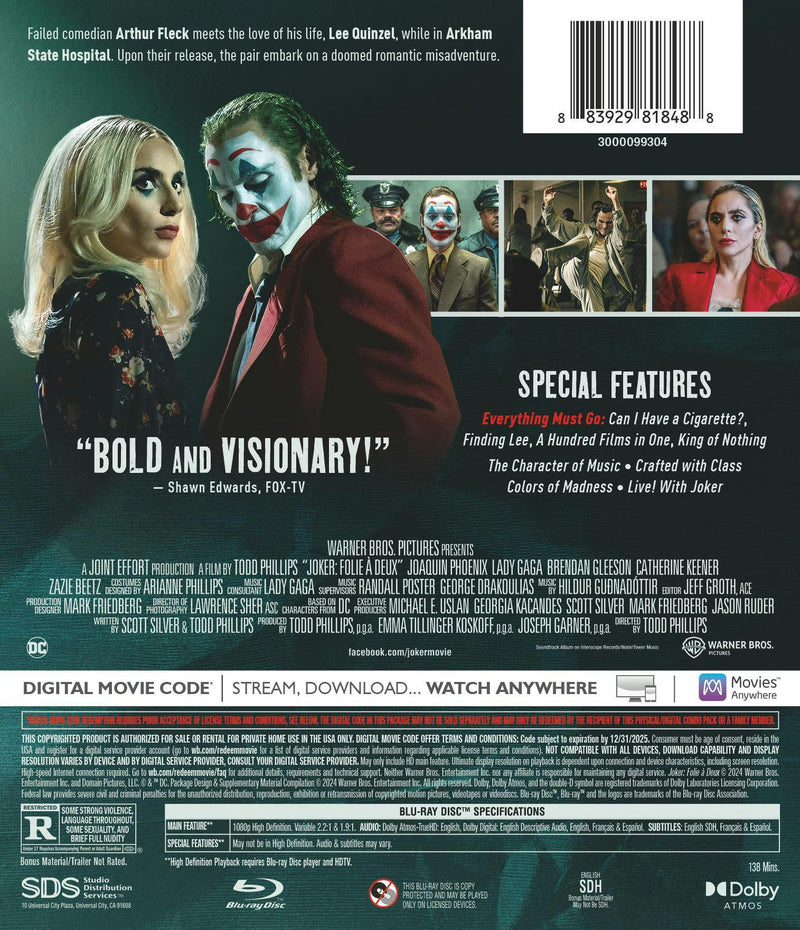Joker: Folie À Deux [DVD]
