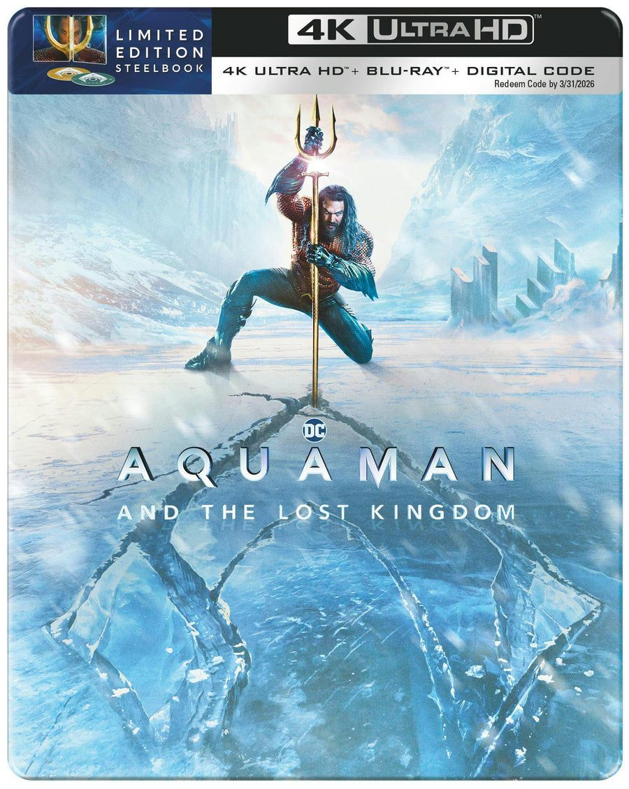 Aquaman and the Lost Kingdom (4K Ultra HD Steelbook + Blu-ray) [UHD]