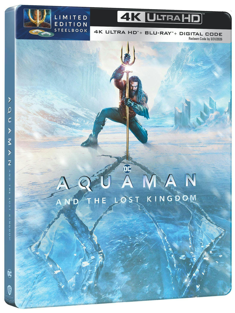 Aquaman and the Lost Kingdom (4K Ultra HD Steelbook + Blu-ray) [UHD]