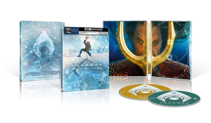 Aquaman and the Lost Kingdom (4K Ultra HD Steelbook + Blu-ray) [UHD]