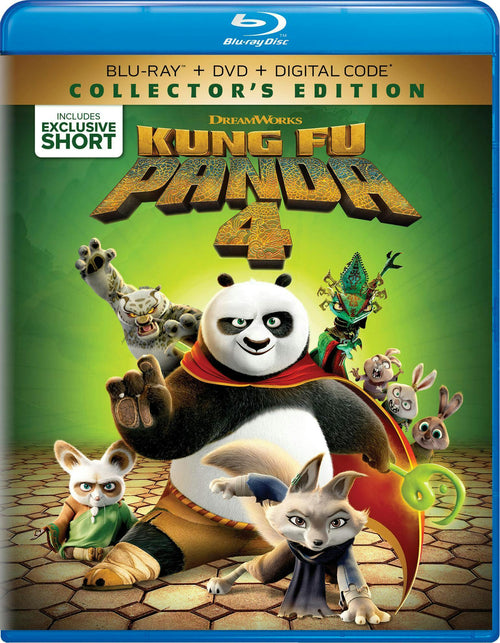 Kung Fu Panda 4 (with DVD) [Blu-ray]